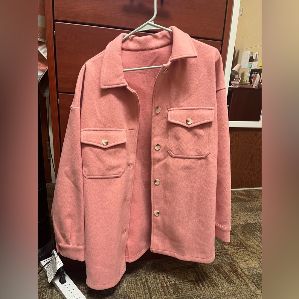 Pink Shacket - image 1